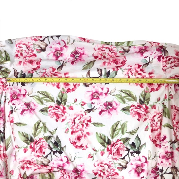 Show Me Your Mumu Robe Kimono Wrap Bohemian Floral - Picture 6 of 14